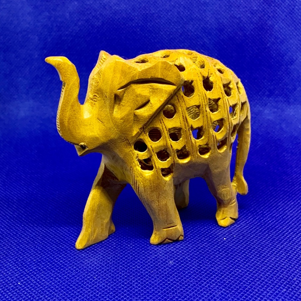 Hand carved Elephant Decor